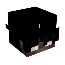 Black skin: head render
