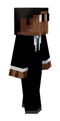 Black skin: body, right side render
