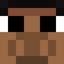 Black skin: face render