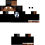 Black skin: raw texture render