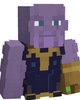 Blue skin: bust render