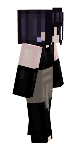 Black skin: body, right side render