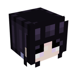 Black skin: head render