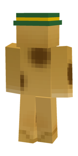 Classic skin: body, back render