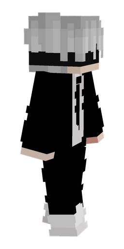 Black skin: body, right side render