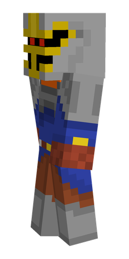 Black skin: body, left side render