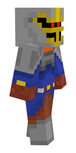 Black skin: body, right side render