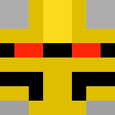 Black skin: face render