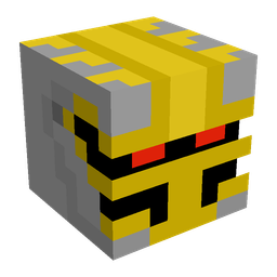 Black skin: head render
