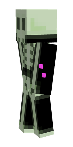 Black skin: body, left side render