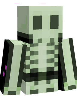 Black skin: bust render