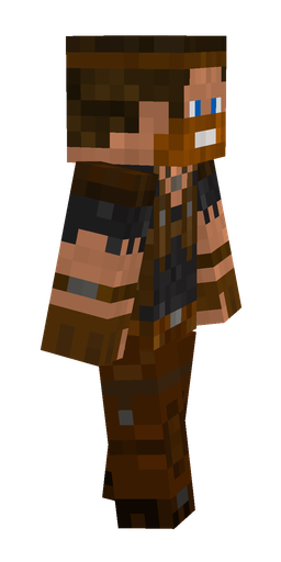 Black skin: body, right side render