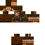 Black skin: raw texture render