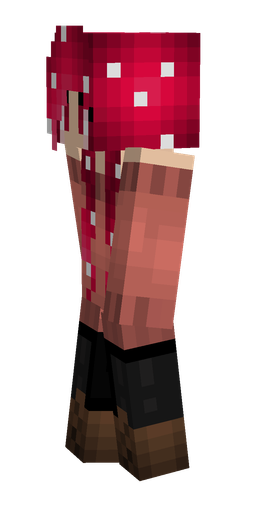 Black skin: body, left side render