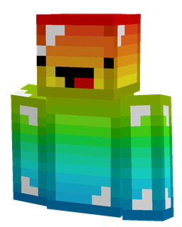 Blue skin: bust render