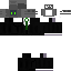 Black skin: raw texture render