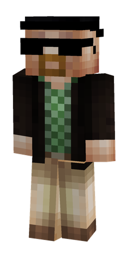 Black skin: body, front render