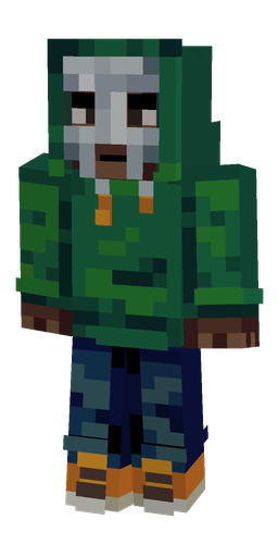 Black skin: body, front render