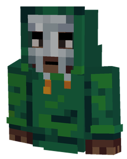 Black skin: bust render