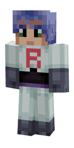 Black skin: body, front render