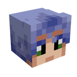 Black skin: head render