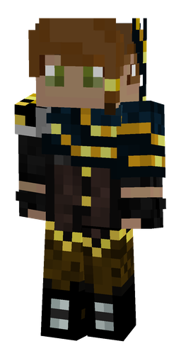 Black skin: body, front render