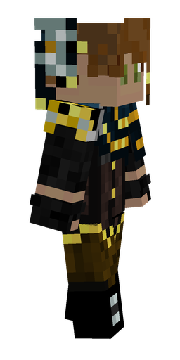 Black skin: body, right side render