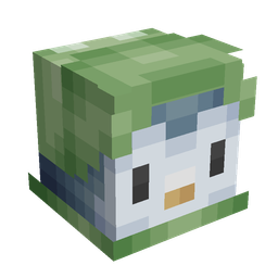 Blue skin: head render