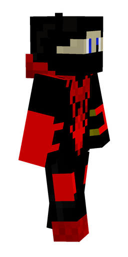 Black skin: body, right side render