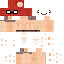 Classic skin: raw texture render