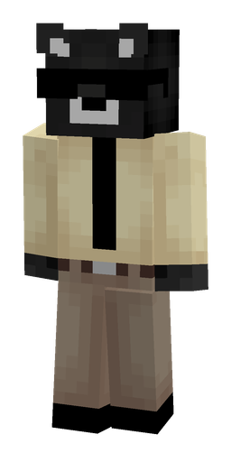 Black skin: body, front render