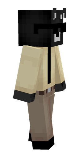 Black skin: body, right side render