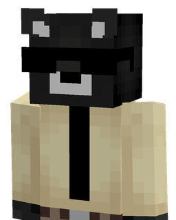 Black skin: bust render