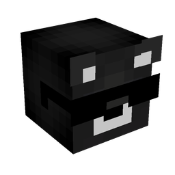 Black skin: head render