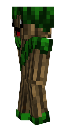 Black skin: body, left side render