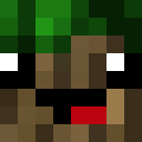 Black skin: face render