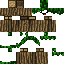 Black skin: raw texture render