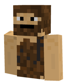 Brown skin: bust render