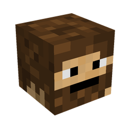 Brown skin: head render