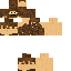 Brown skin: raw texture render