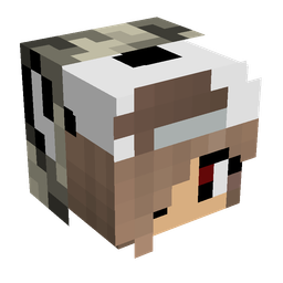 Black skin: head render