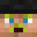 Black skin: face render