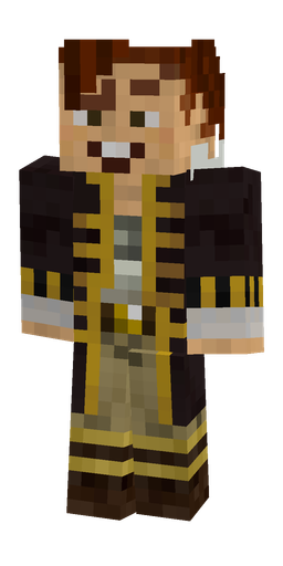 Black skin: body, front render