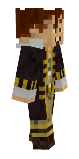 Black skin: body, right side render