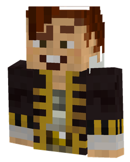 Black skin: bust render