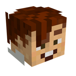 Black skin: head render