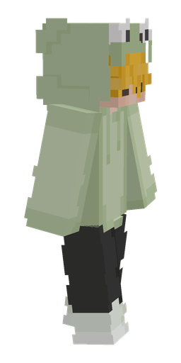Black skin: body, right side render