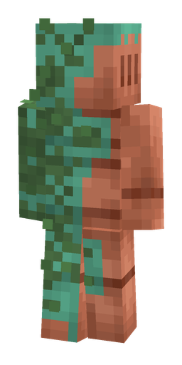 Green skin: body, back render