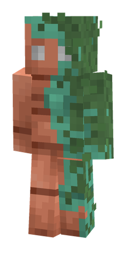 Green skin: body, front render