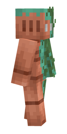 Green skin: body, right side render